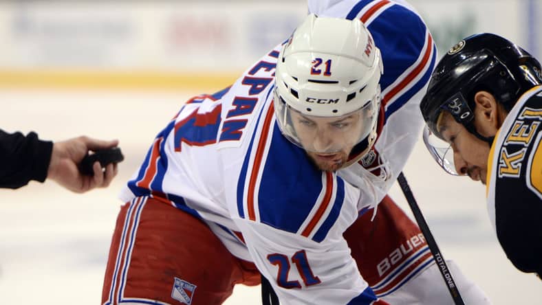 NHL: Stanley Cup Playoffs-New York Rangers at Boston Bruins
