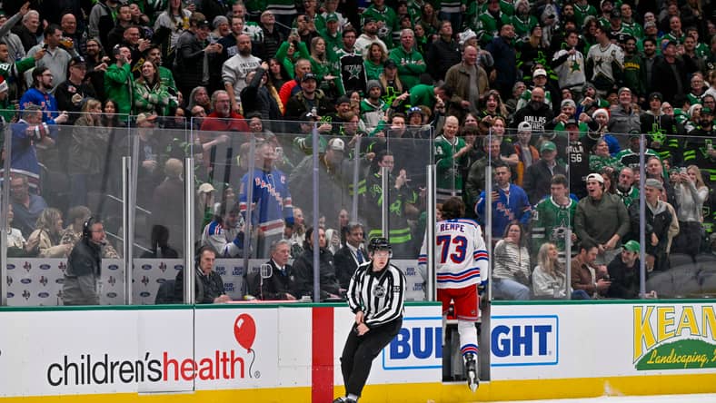 NHL: New York Rangers at Dallas Stars