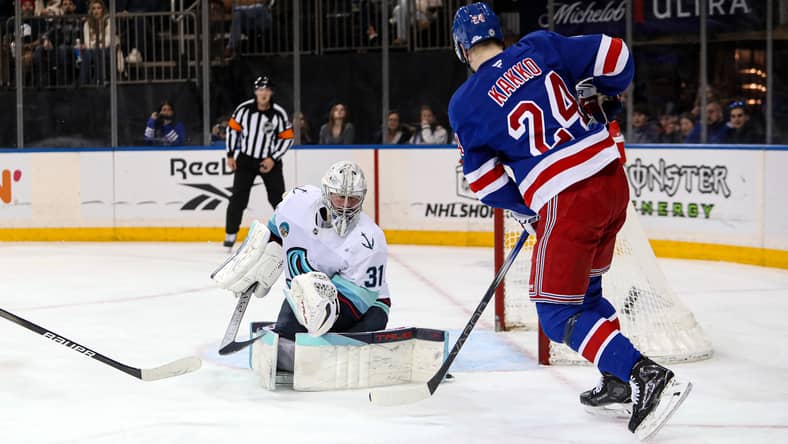 NHL: Seattle Kraken at New York Rangers