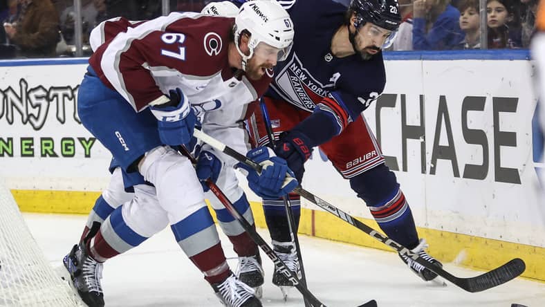 NHL: Colorado Avalanche at New York Rangers