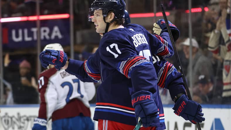 NHL: Colorado Avalanche at New York Rangers