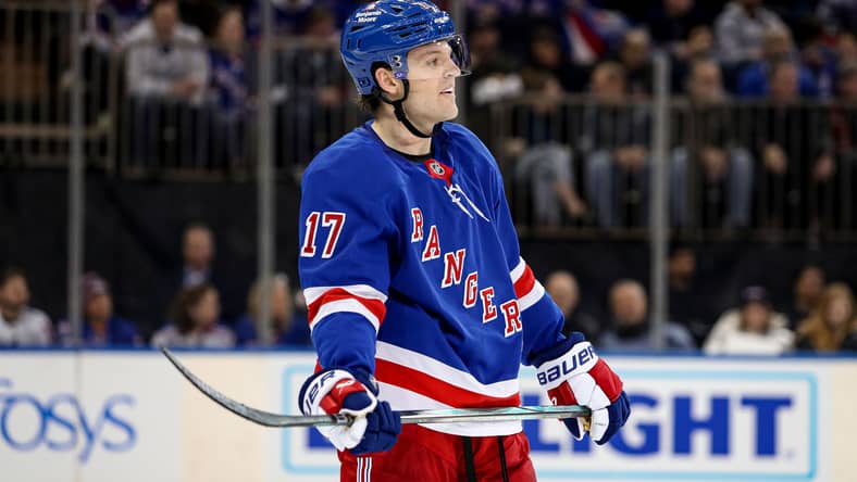 NHL: Columbus Blue Jackets at New York Rangers