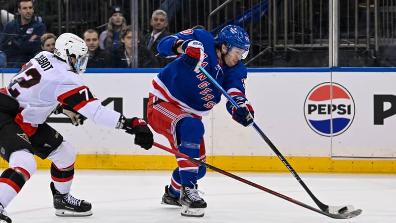 NHL: Ottawa Senators at New York Rangers