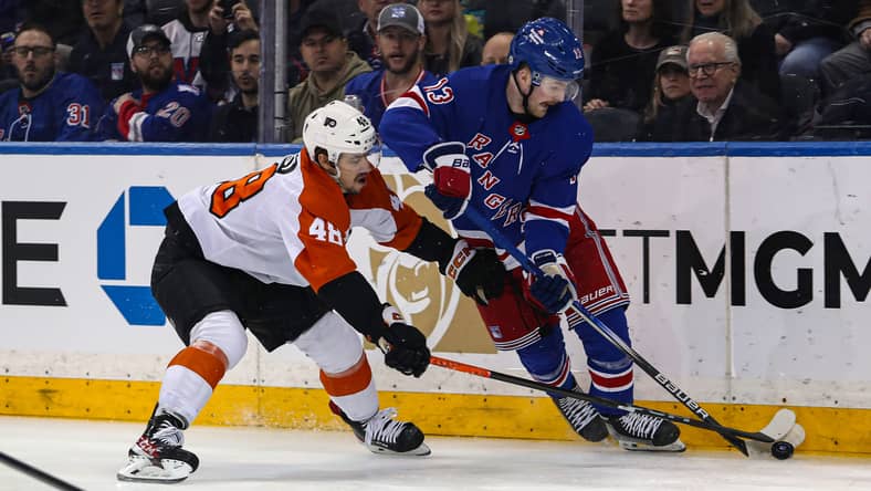 NHL: Philadelphia Flyers at New York Rangers