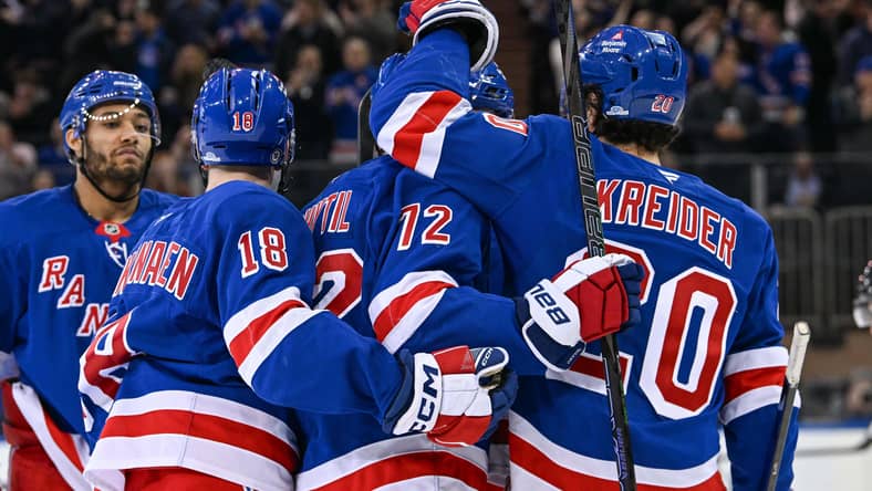 NHL: Philadelphia Flyers at New York Rangers