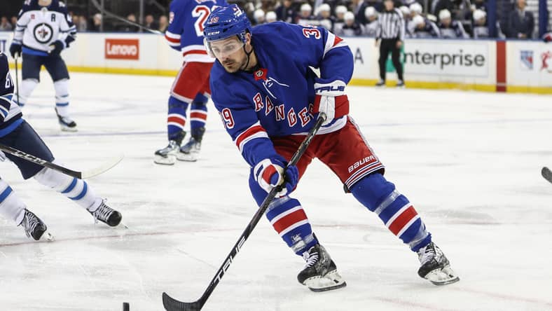 NHL: Winnipeg Jets at New York Rangers