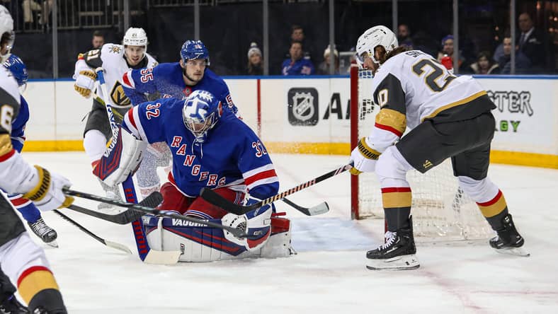 NHL: Vegas Golden Knights at New York Rangers