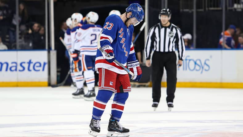 NHL: Edmonton Oilers at New York Rangers