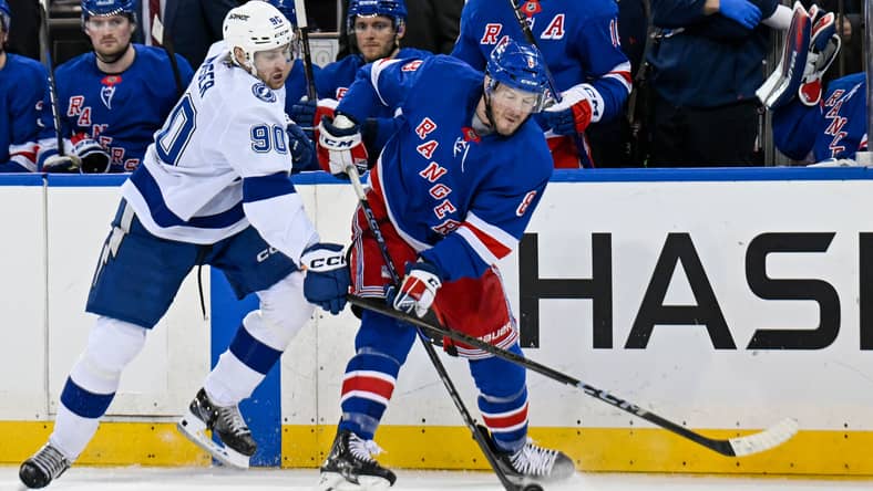 NHL: Tampa Bay Lightning at New York Rangers