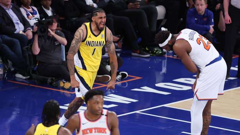 NBA: Playoffs-Indiana Pacers at New York Knicks