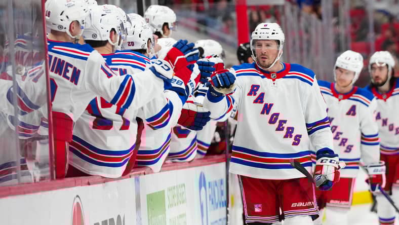 NHL: New York Rangers at Carolina Hurricanes