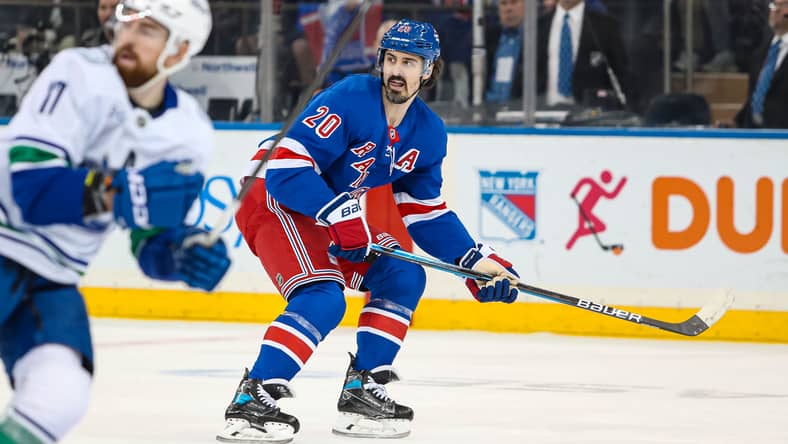 NHL: Vancouver Canucks at New York Rangers