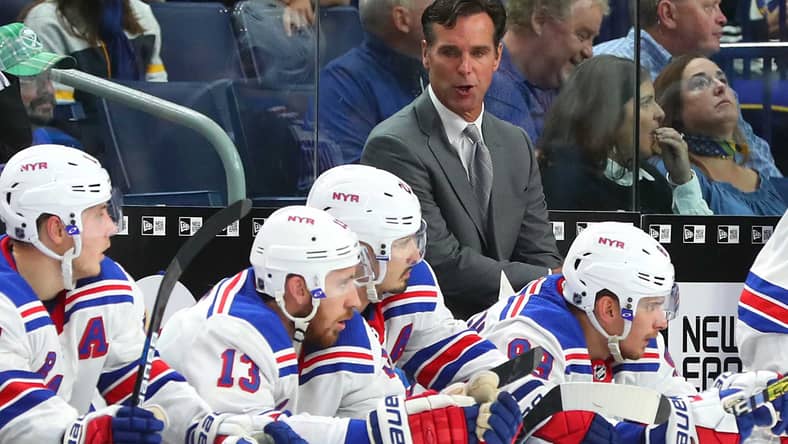 NHL: New York Rangers at Buffalo Sabres