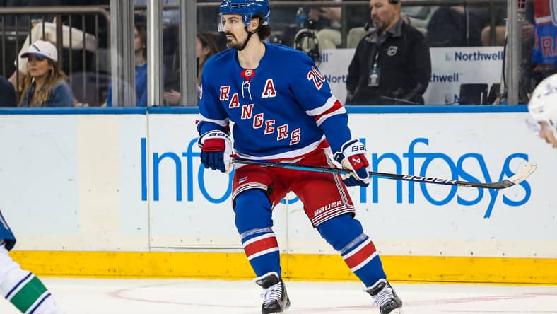 NHL: Vancouver Canucks at New York Rangers