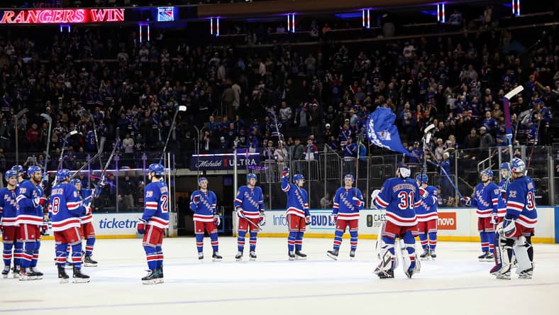 NHL: Vegas Golden Knights at New York Rangers