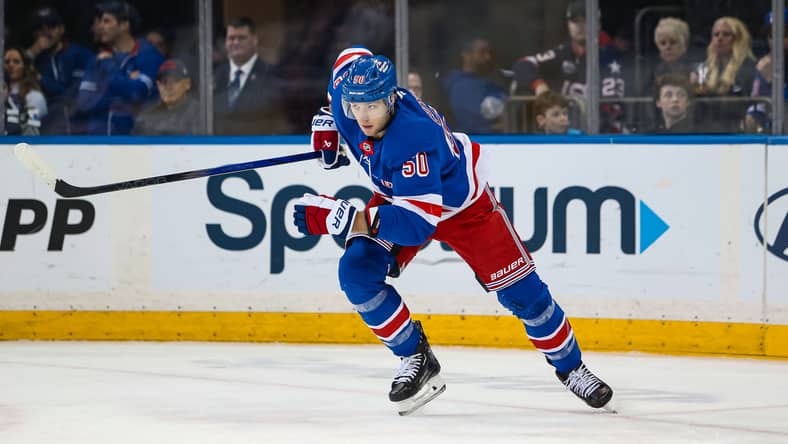 NHL: Vancouver Canucks at New York Rangers