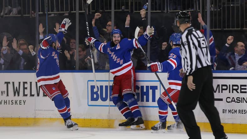 NHL: Washington Capitals at New York Rangers