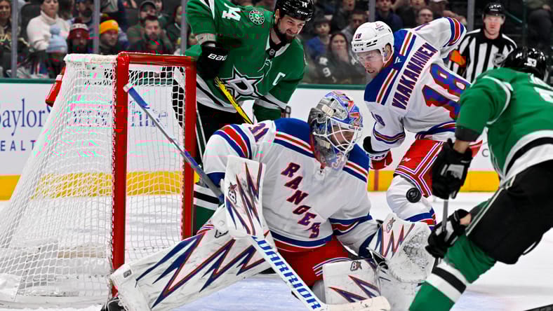 NHL: New York Rangers at Dallas Stars