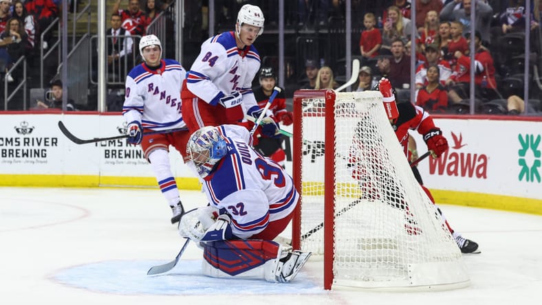 NHL: Preseason-New York Rangers at New Jersey Devils