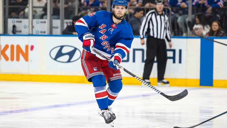 NHL: Vancouver Canucks at New York Rangers