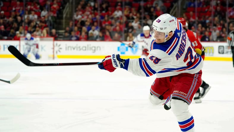 NHL: New York Rangers at Carolina Hurricanes