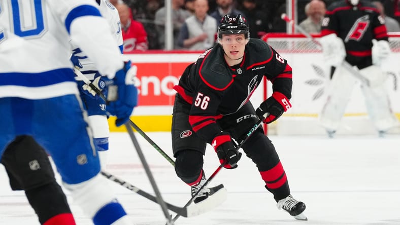 NHL: Tampa Bay Lightning at Carolina Hurricanes