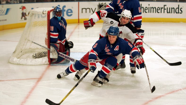 NHL: New Jersey Devils at New York Rangers