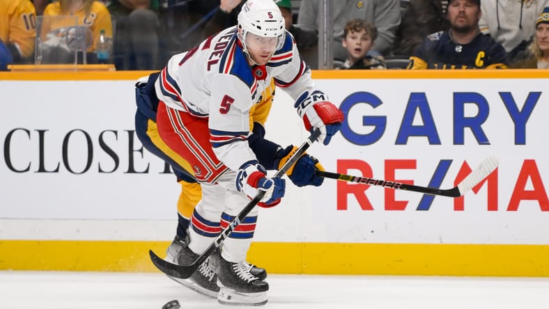 NHL: New York Rangers at Nashville Predators