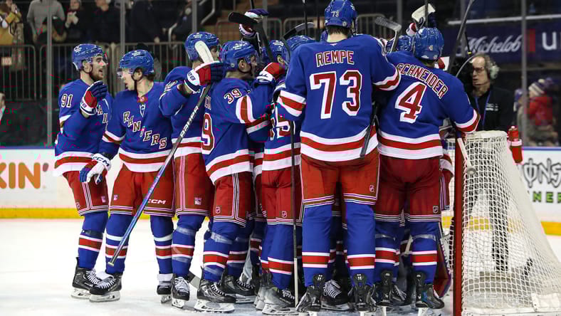 NHL: Vegas Golden Knights at New York Rangers