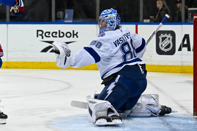 NHL: Tampa Bay Lightning at New York Rangers