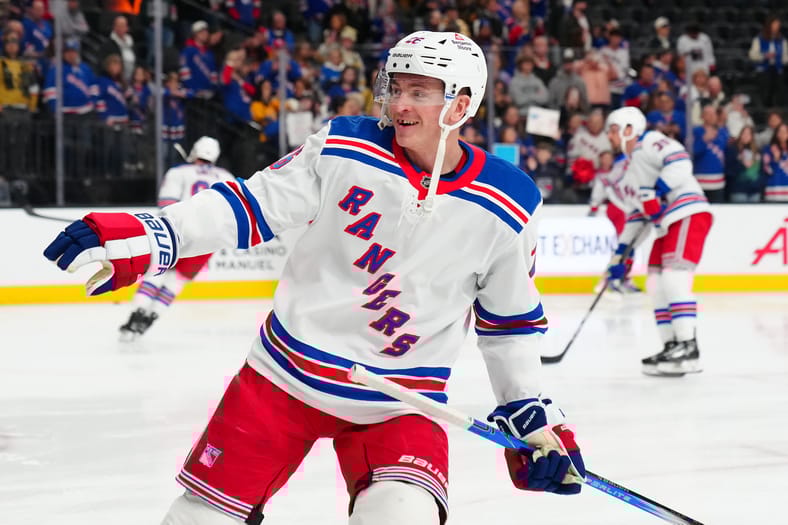 NHL: New York Rangers at Vegas Golden Knights