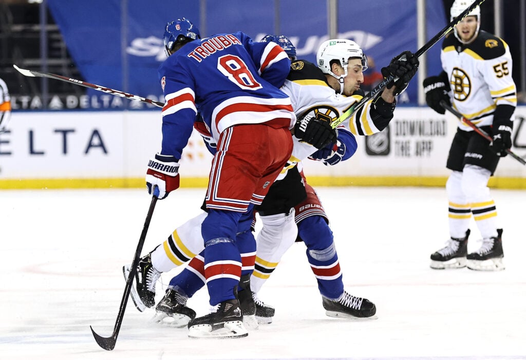 rangers vs bruins