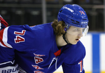 New York Rangers have decision looming between Vitali Kravtsov and Dryden Hunt