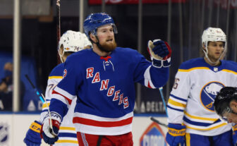 Alexis Lafreniere returning to Rangers lineup on the fourth line?