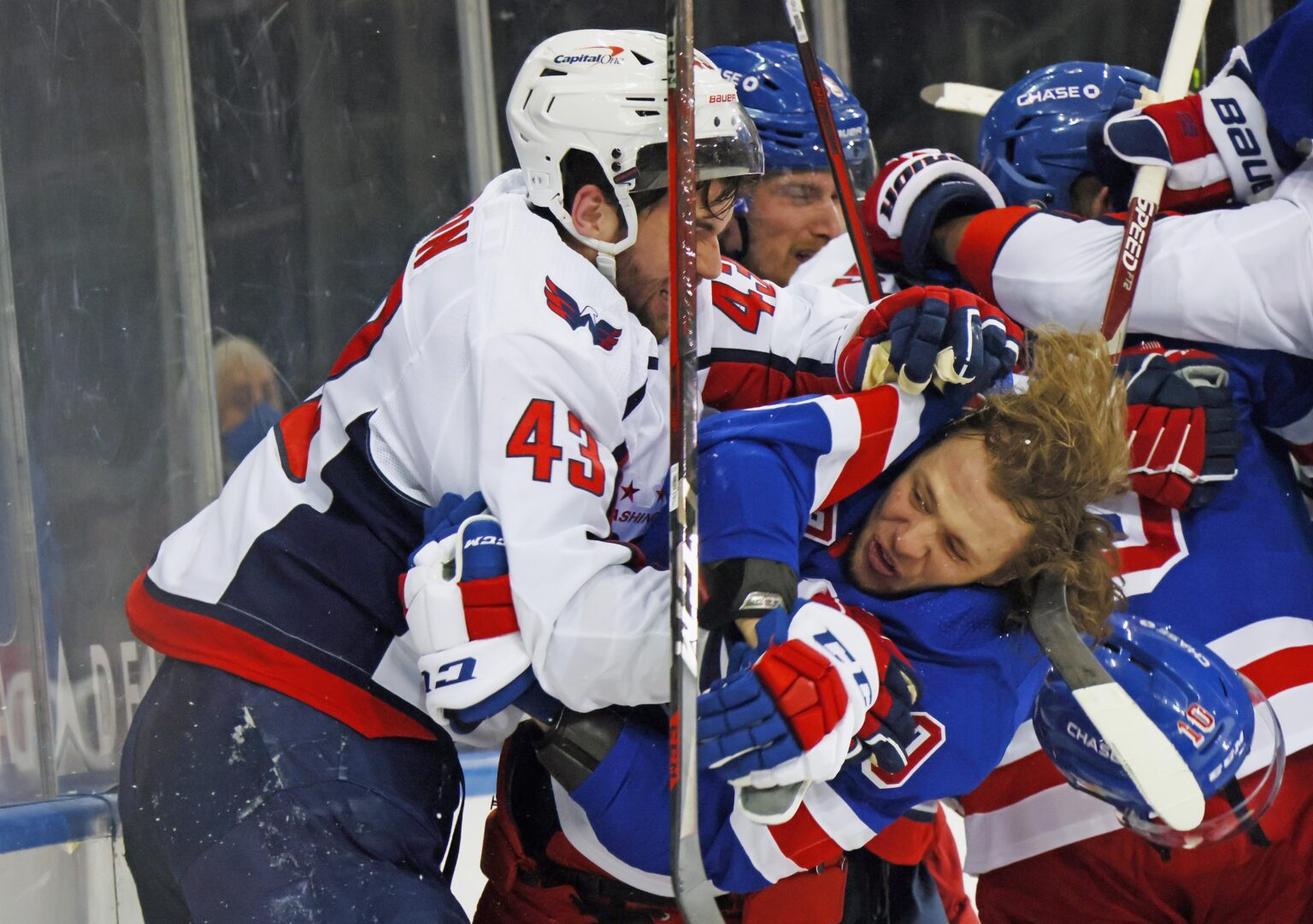 Tom Wilson and Alex Ovechkin called Artemi Panarin after body slam