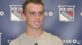 Nils Lundkvist feels he’s ready for the New York Rangers and the NHL