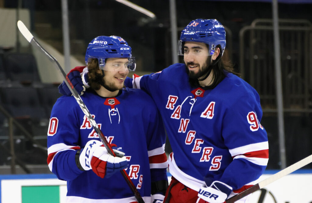 Success of the Rangers' dynamic duo — Artemi Panarin and Mika Zibanejad —  makes for a happy team - The Athletic