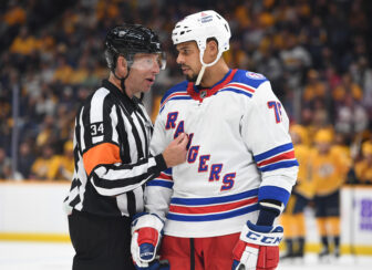 New York Rangers Ryan Reaves misses practice again; team may need to bounce back without him