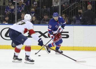 Rangers head to Florida with taxi squad in tow; Kevin Rooney on COVID list