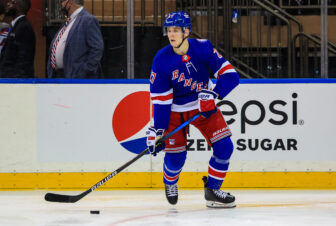 Report: Nils Lundkvist requested a trade from the New York Rangers last season