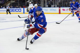 New York Rangers make roster moves; could Zac Jones get back in the lineup?