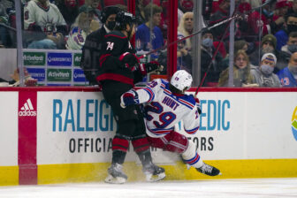 Rangers blown away by the Hurricanes in worrisome defeat 6-3