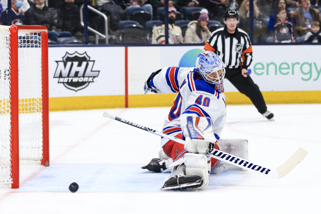 rangers lose to blue jackets