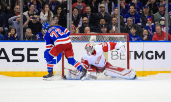 Who can the New York Rangers sign to back up Igor Shesterkin next season?