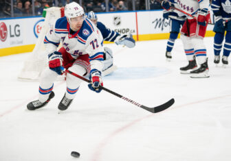 Filip Chytil will return for Rangers with some advice from Gerard Gallant