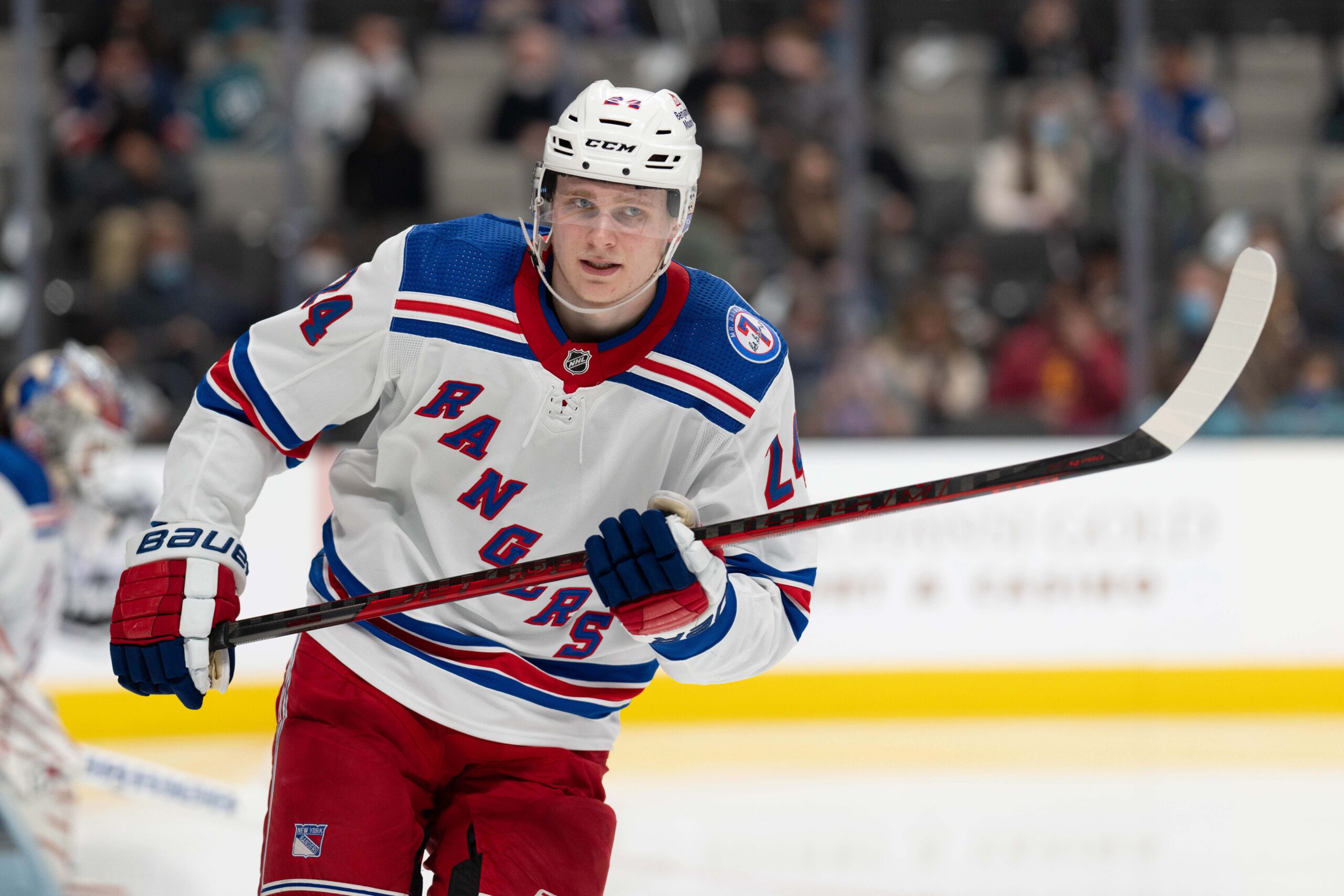 New York Rangers No24 Kaapo Kakko Green Salute to Service Jersey