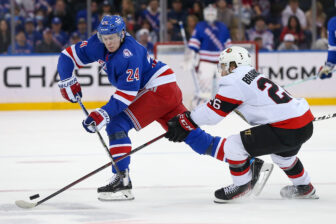 Kaapo Kakko happy to be back with Rangers after long injury stint
