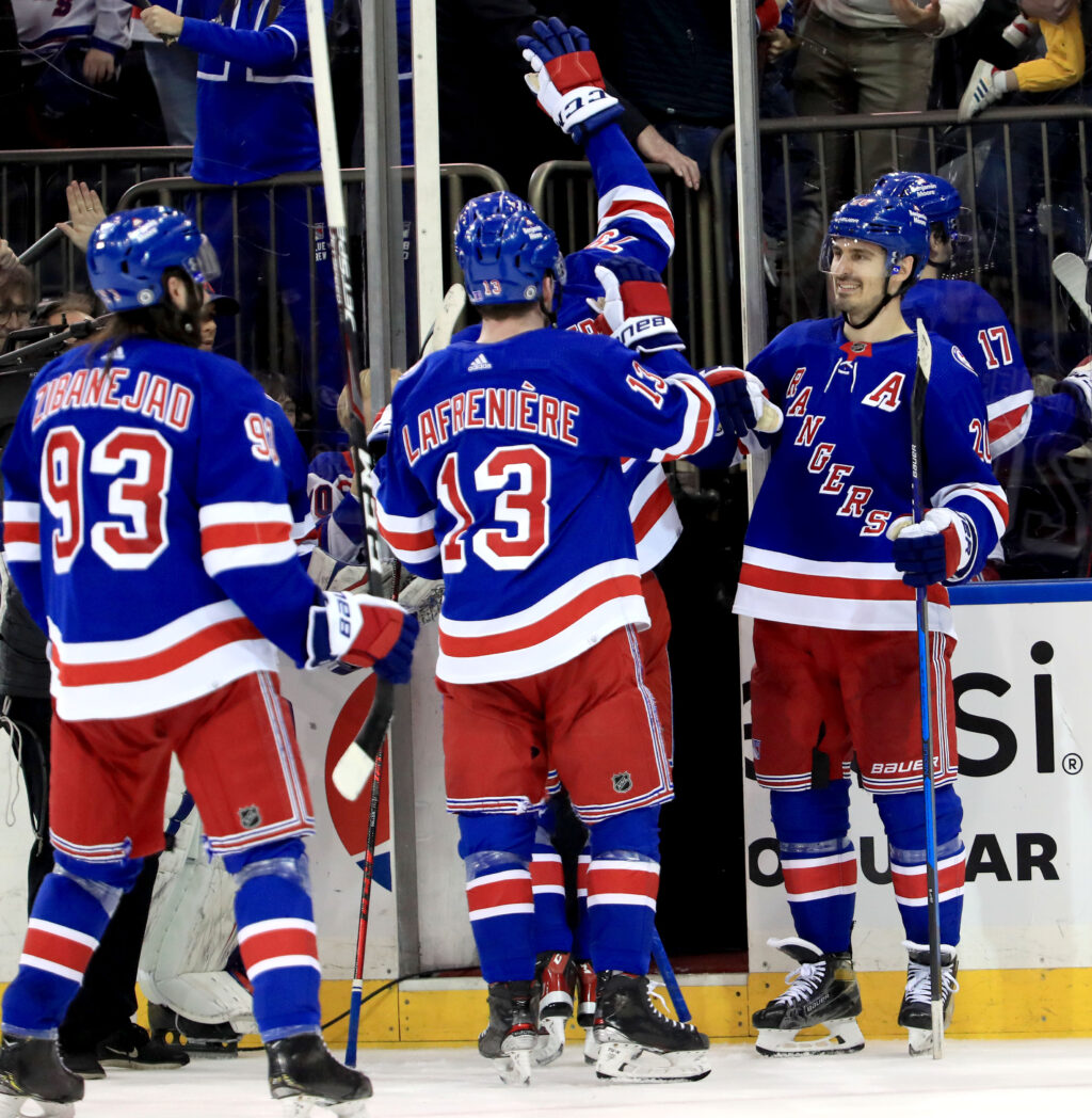 new york rangers playoff picture