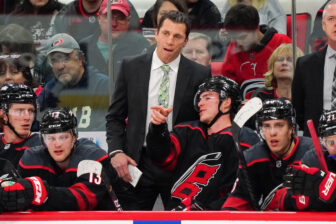 Hurricanes’ Rod Brind’Amour to Rangers’ Ryan Reaves: ‘What’s he waiting for?’