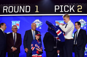 New York Rangers only have four picks in upcoming 2022 NHL Draft